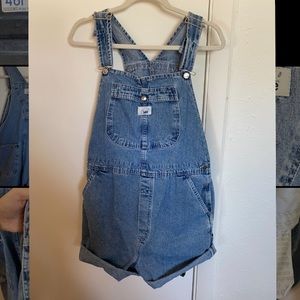 Vintage Riveted Lee Denim Overalls